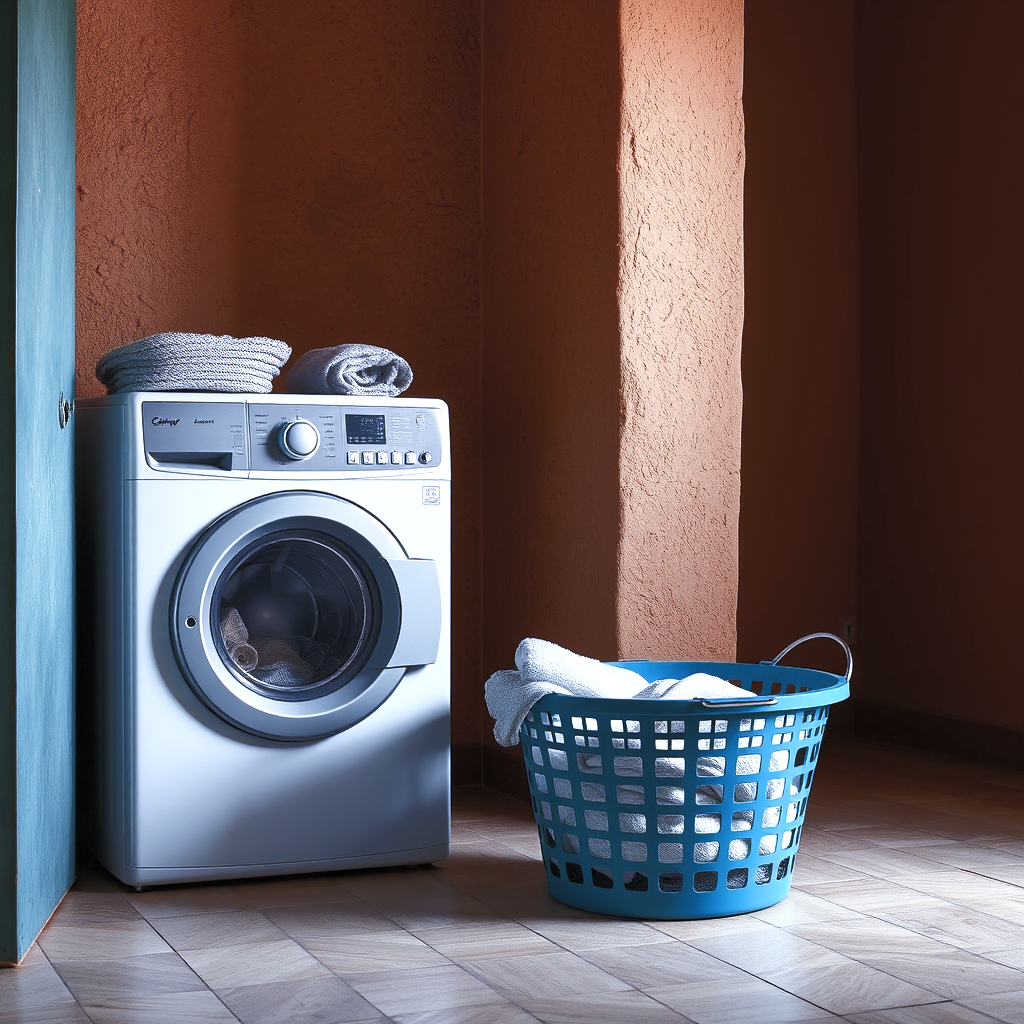 Laundry illustration